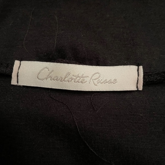 Black Charlotte Russe dress size Medium - Picture 3 of 3